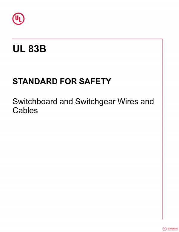 UL 83B PDF